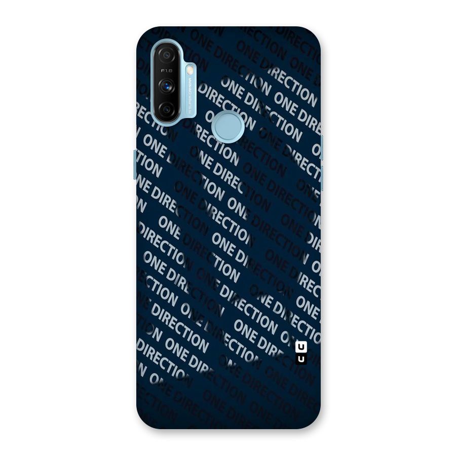 Blue Way Back Case for Realme Narzo 20A
