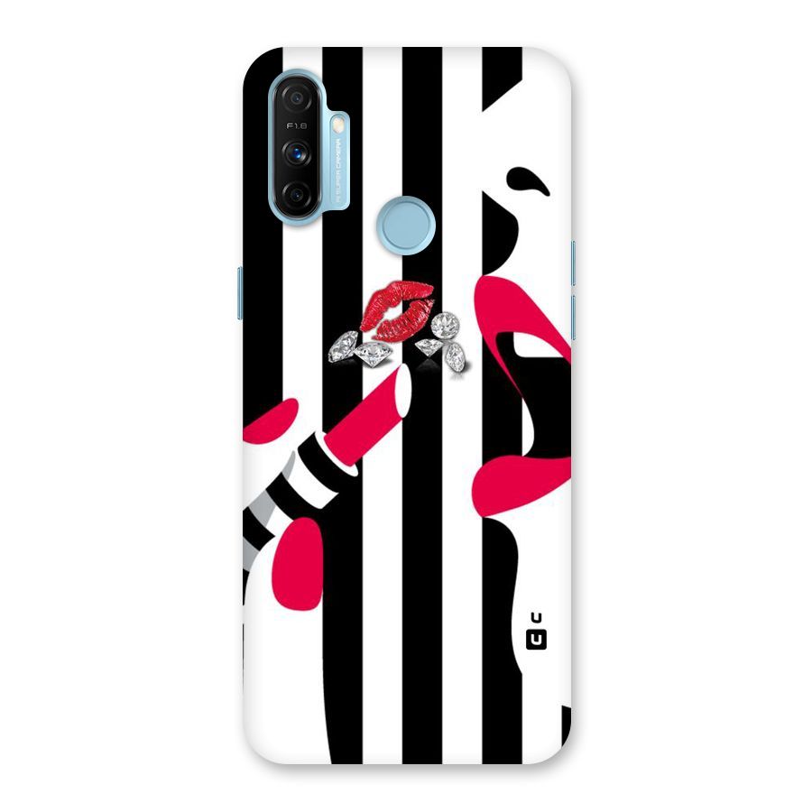 Bold Woman Back Case for Realme Narzo 20A