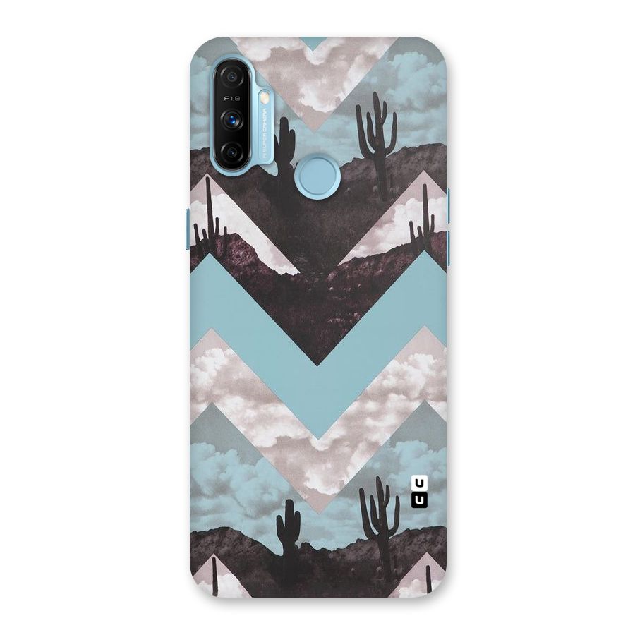 Cacutus Zig Zag Pattern Back Case for Realme Narzo 20A