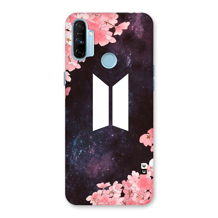 Cherry Blossom Pause Design Back Case for Realme Narzo 20A