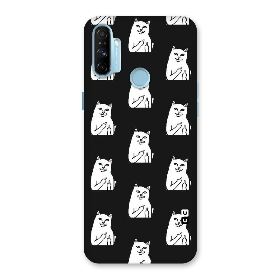 Chill Cat Pattern Back Case for Realme Narzo 20A