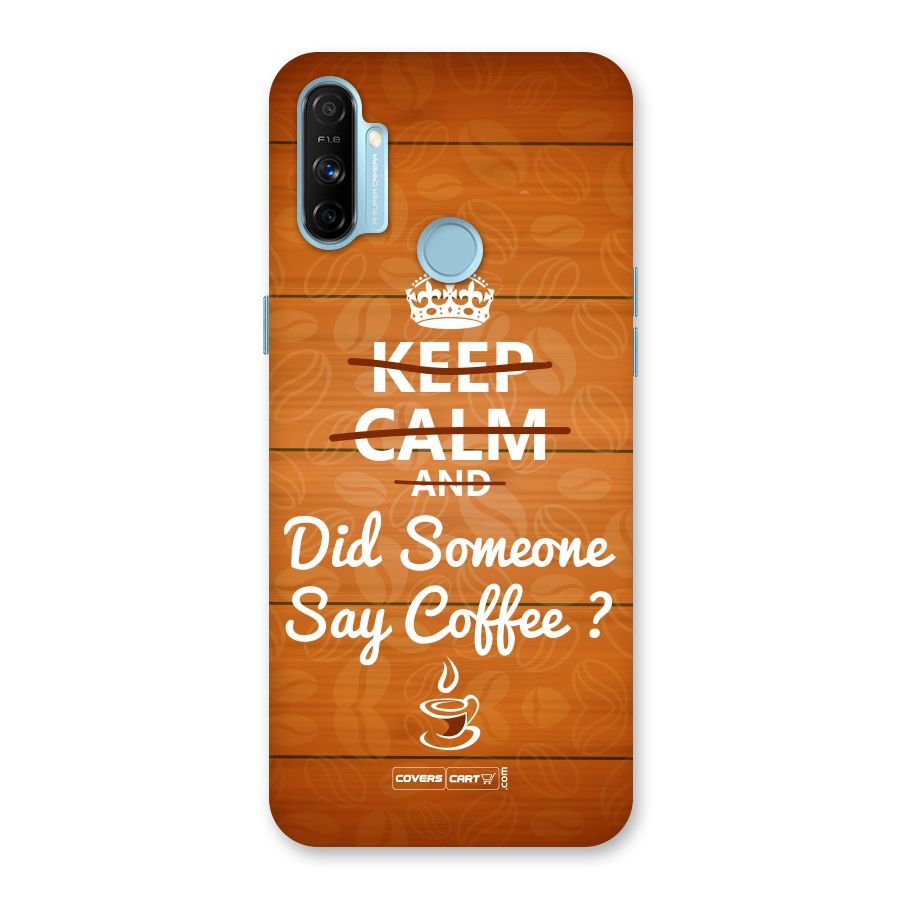 Coffee Ardour Back Case for Realme Narzo 20A