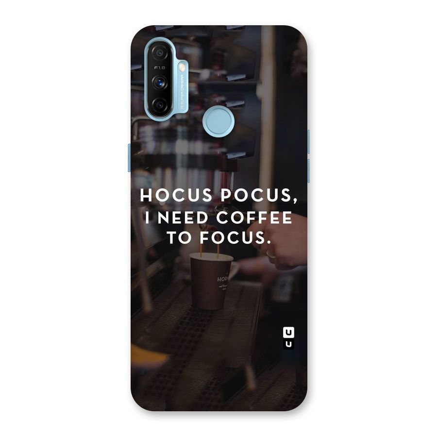 Coffee Focus Back Case for Realme Narzo 20A
