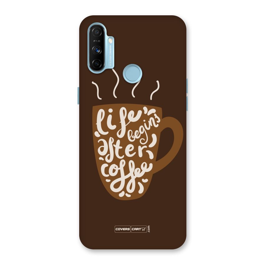 Coffee Mug Back Case for Realme Narzo 20A