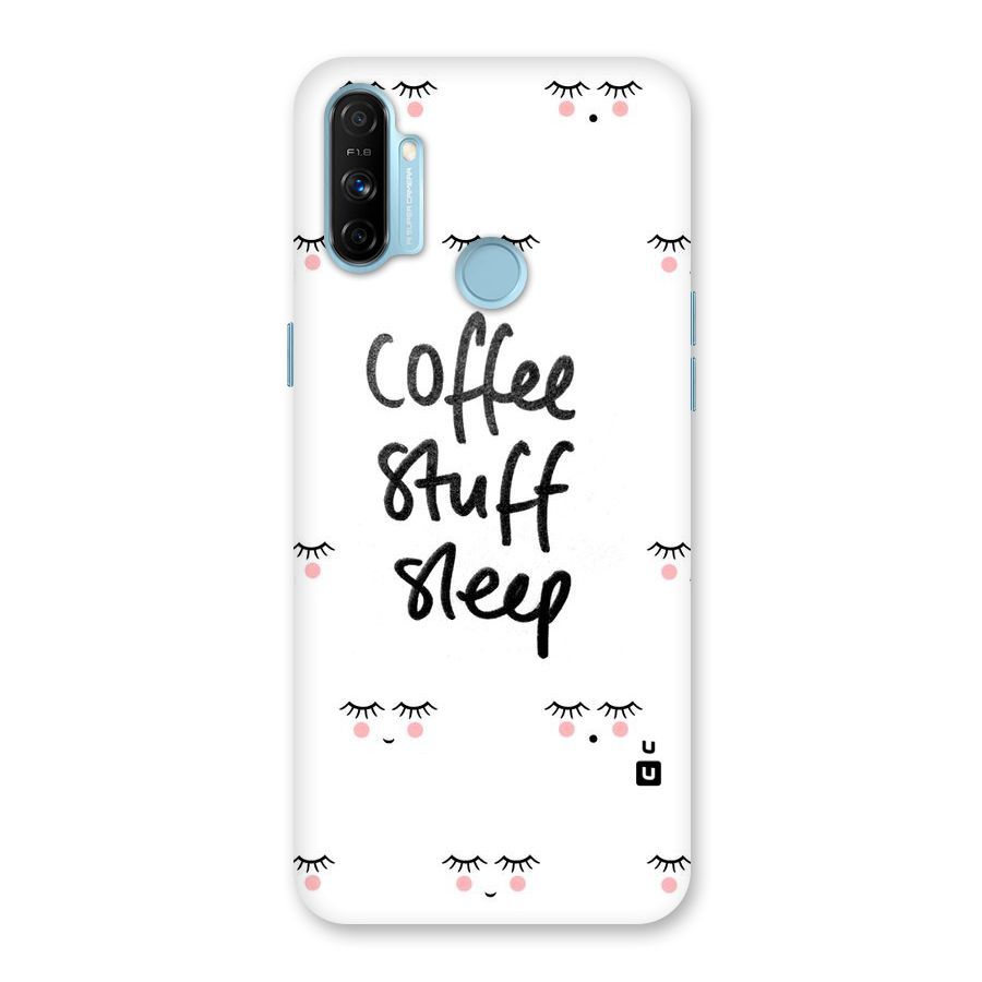 Coffee Stuff Sleep Back Case for Realme Narzo 20A