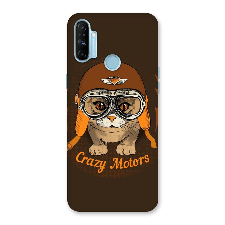 Crazy cat Back Case for Realme Narzo 20A