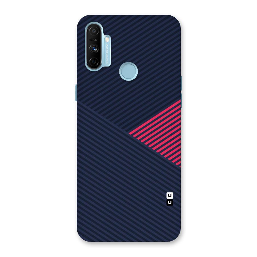 Criscros Stripes Back Case for Realme Narzo 20A