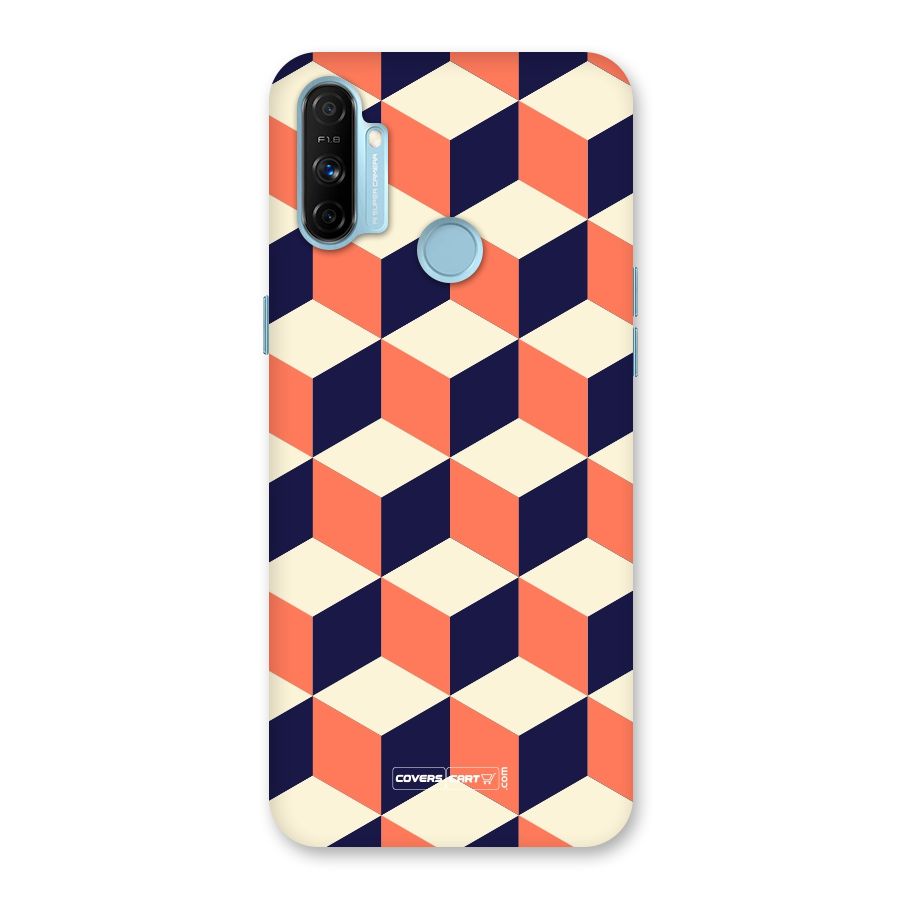 Cube Pattern Back Case for Realme Narzo 20A