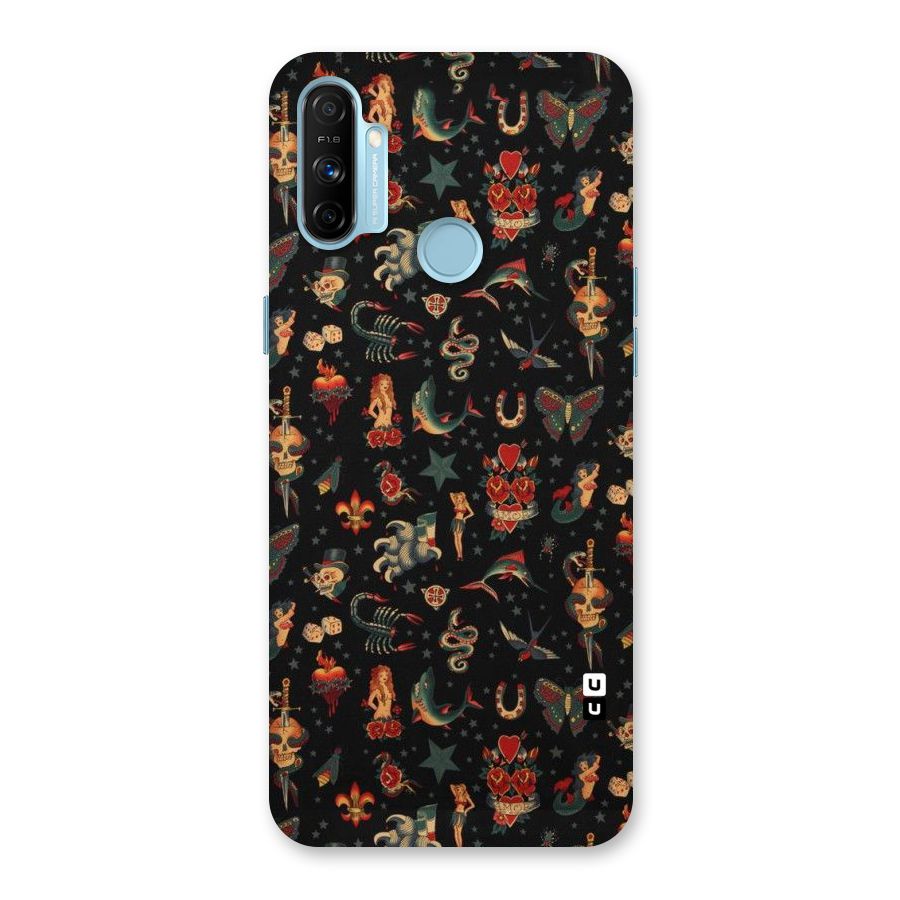 Dark Pattern Back Case for Realme Narzo 20A