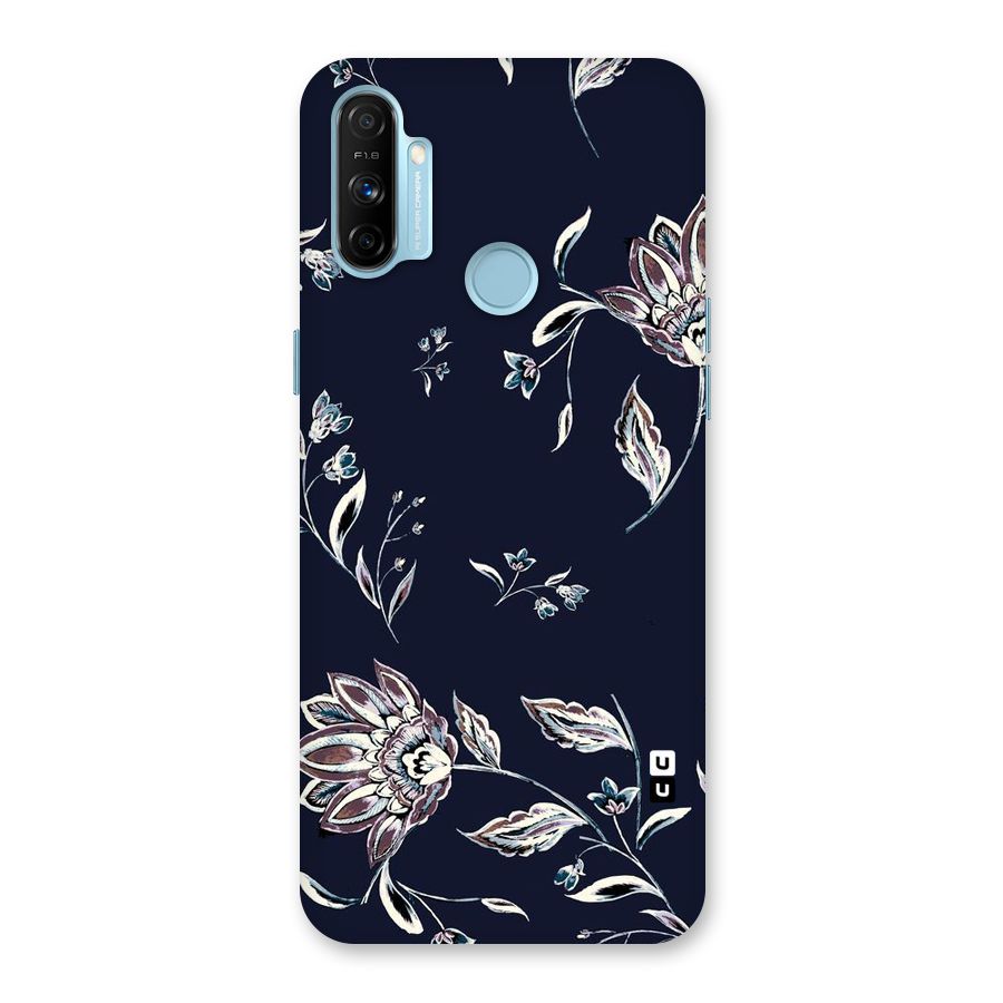 Dark Petals Back Case for Realme Narzo 20A