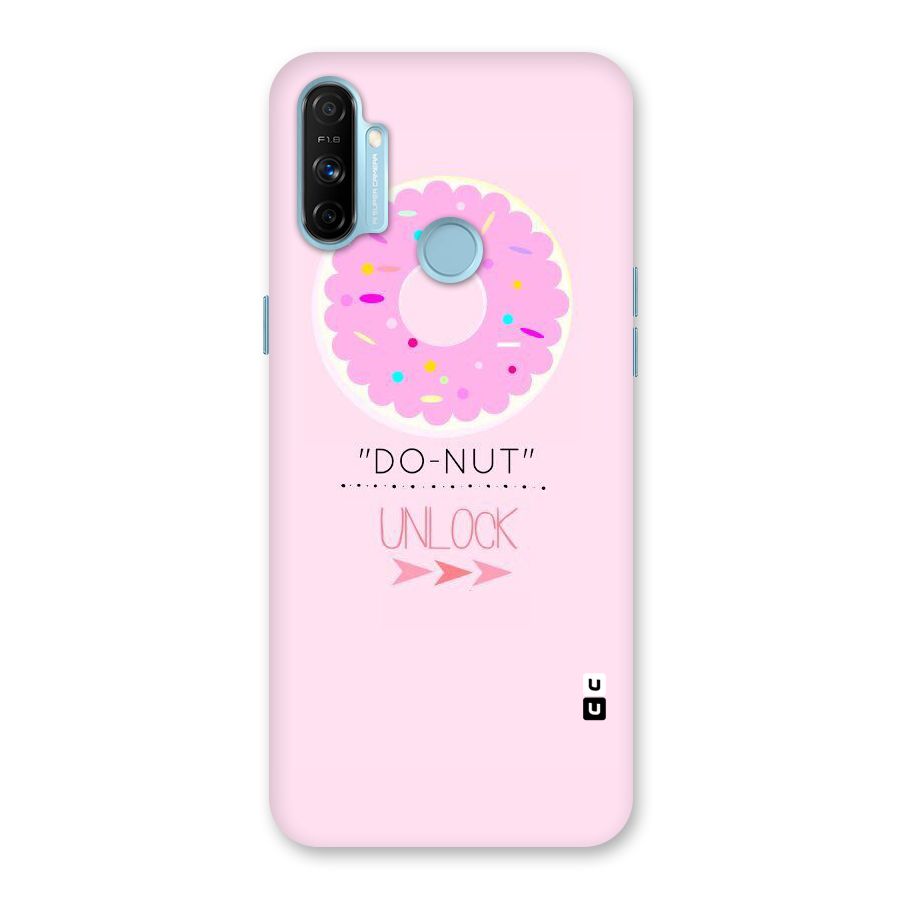 Do-Nut Unlock Back Case for Realme Narzo 20A