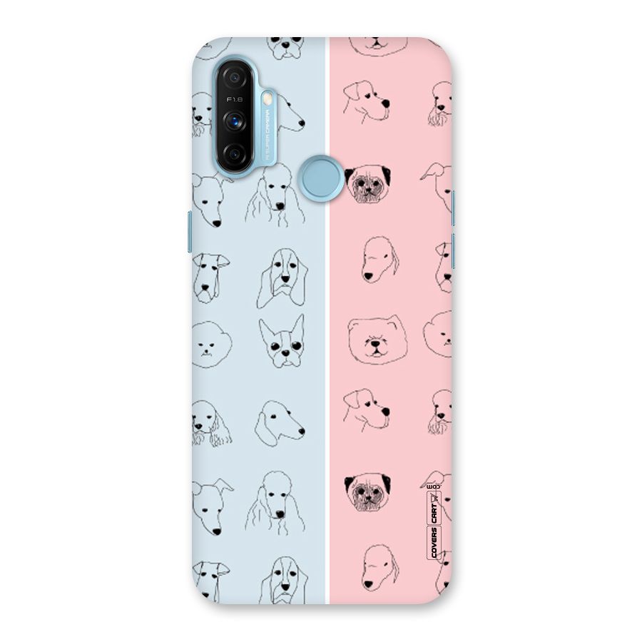 Dog Cat And Cow Back Case for Realme Narzo 20A