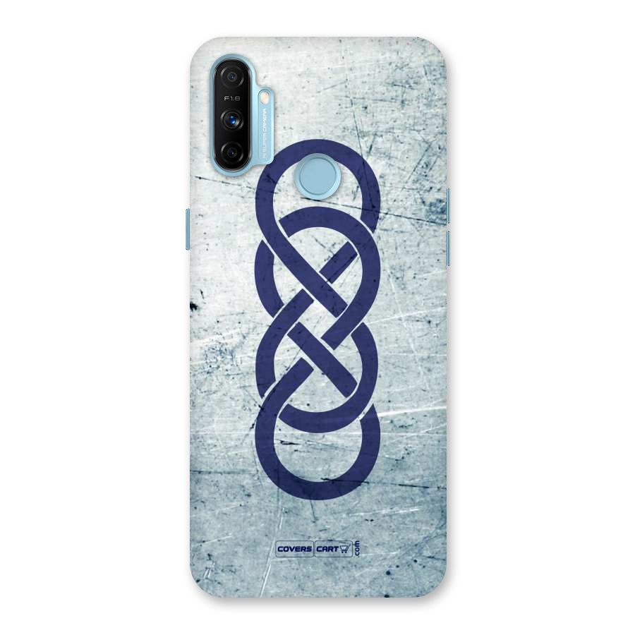 Double Infinity Rough Back Case for Realme Narzo 20A