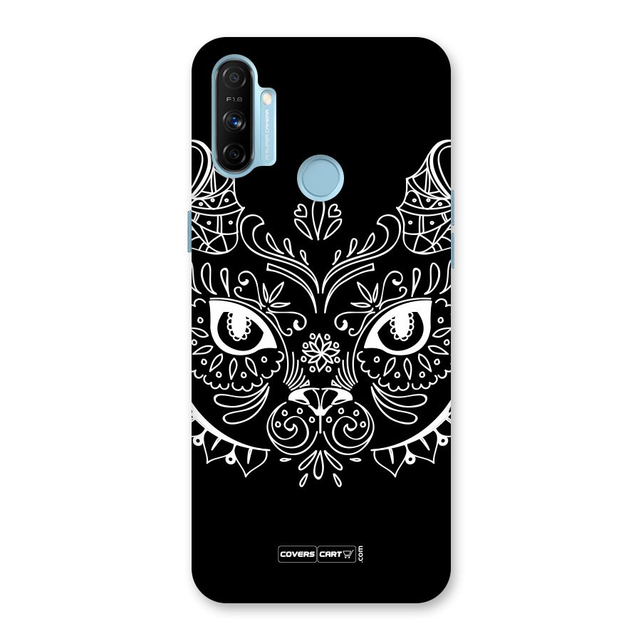 Ethnic Cat Design Back Case for Realme Narzo 20A