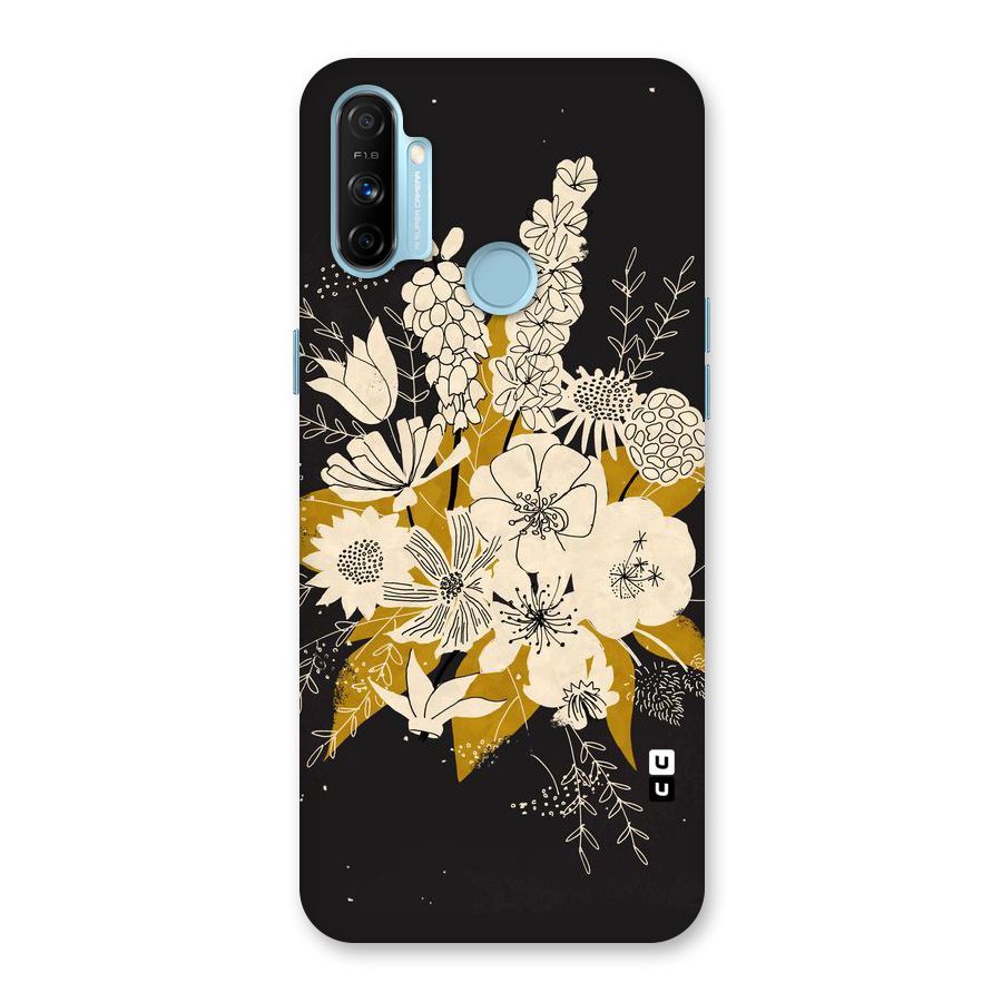 Flower Drawing Back Case for Realme Narzo 20A