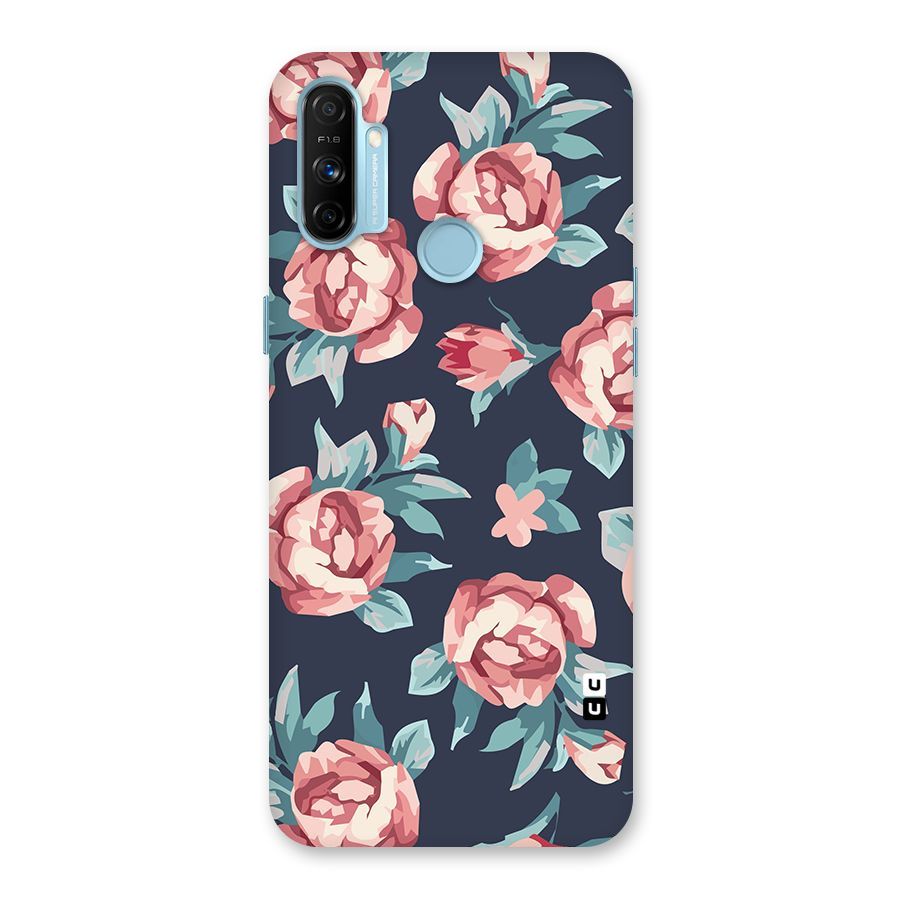 Flowers Painting Back Case for Realme Narzo 20A