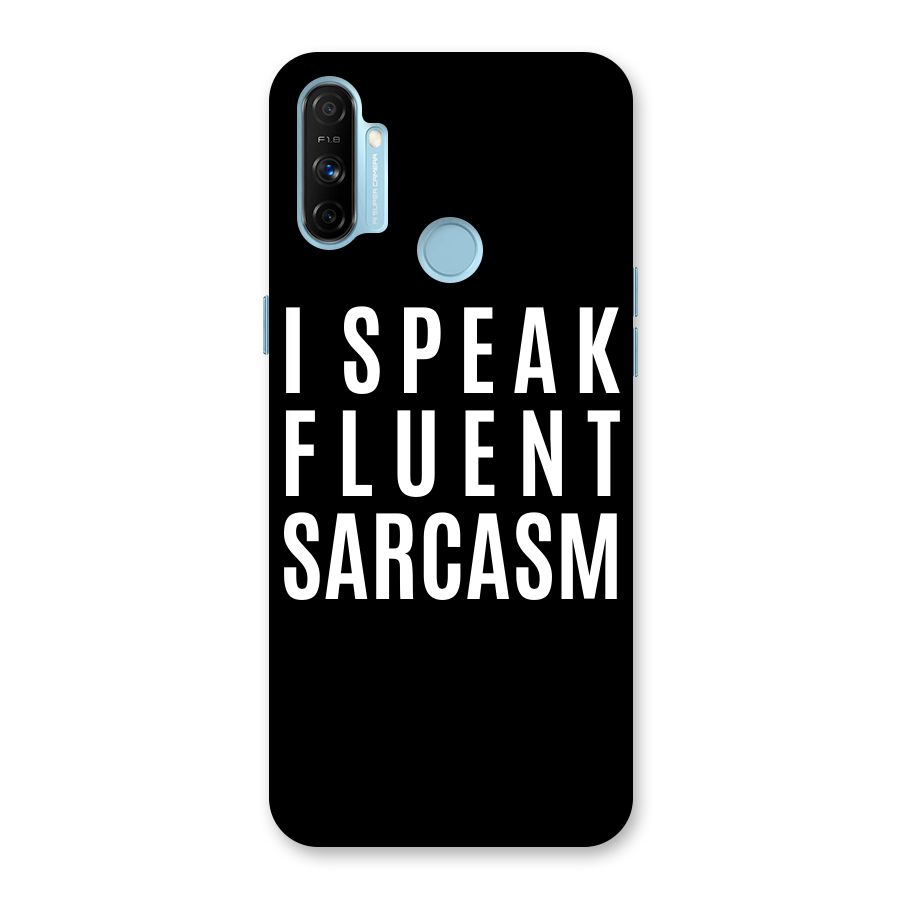 Fluent Sarcasm Back Case for Realme Narzo 20A