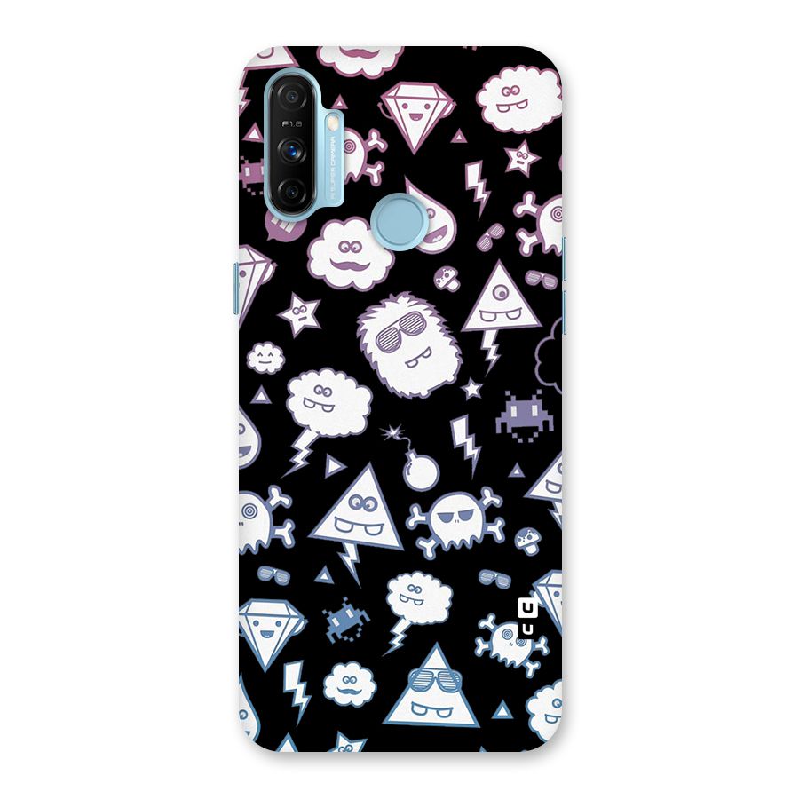 Funny Faces Back Case for Realme Narzo 20A