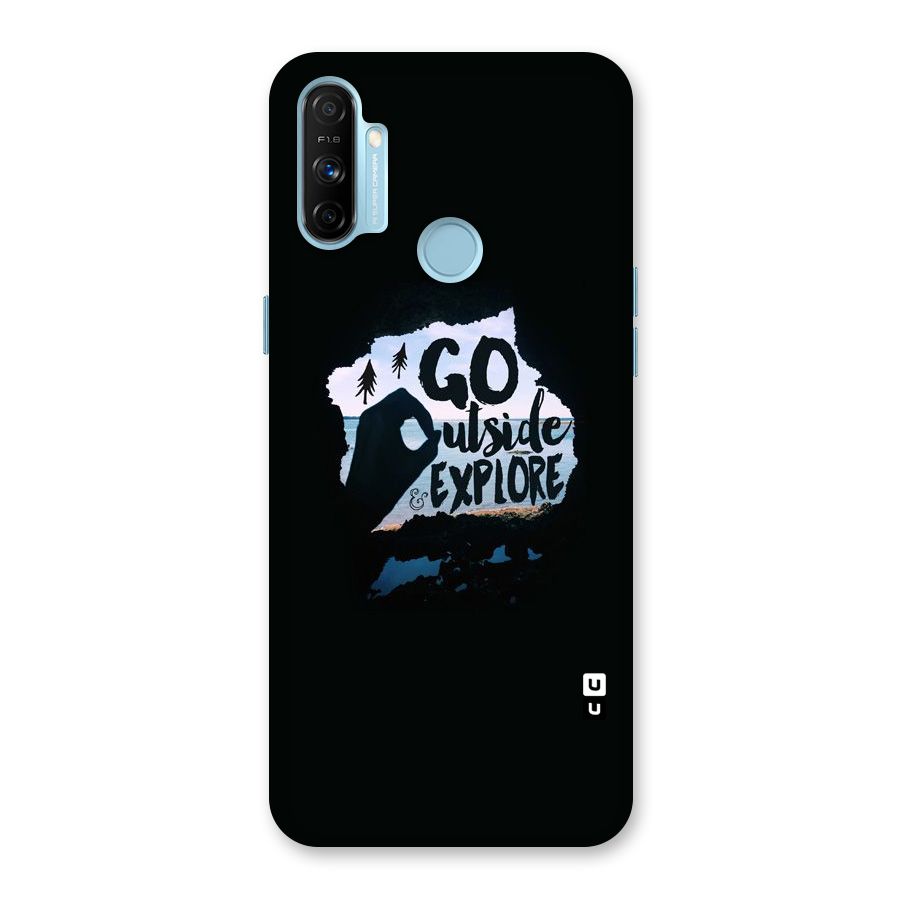 Go Outside Back Case for Realme Narzo 20A