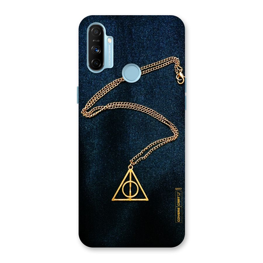 Golden Chain Back Case for Realme Narzo 20A