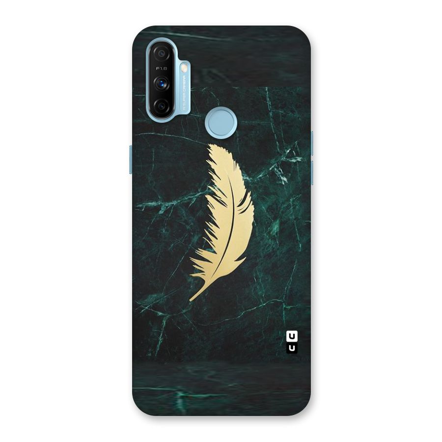 Golden Feather Back Case for Realme Narzo 20A