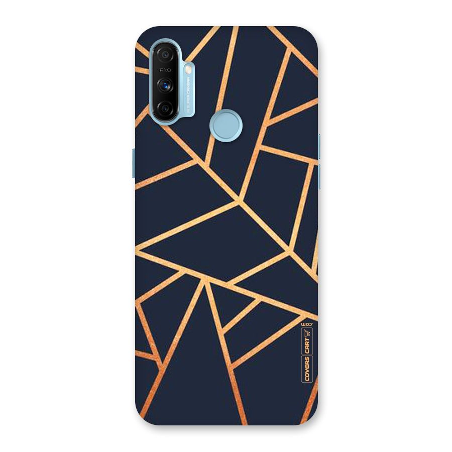 Golden Pattern Back Case for Realme Narzo 20A