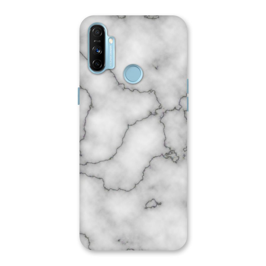 Grey Marble Back Case for Realme Narzo 20A