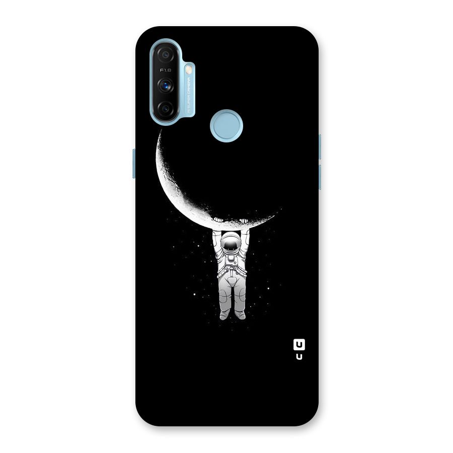 Hanging Astronaut Back Case for Realme Narzo 20A