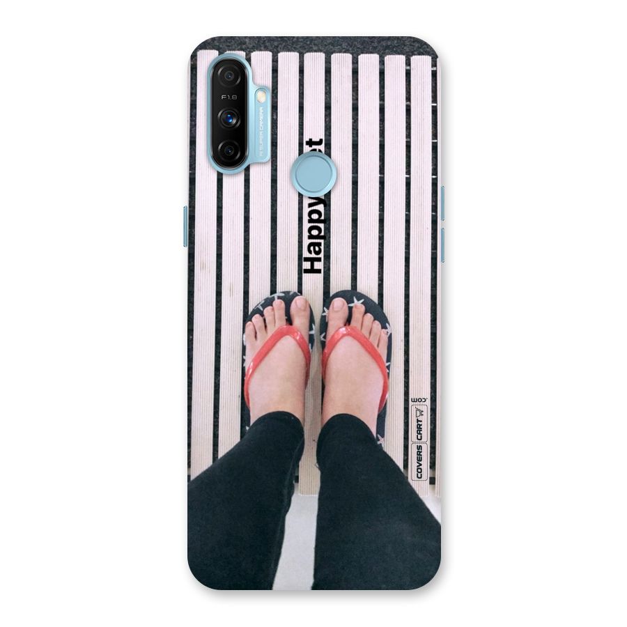 Happy Feet Back Case for Realme Narzo 20A