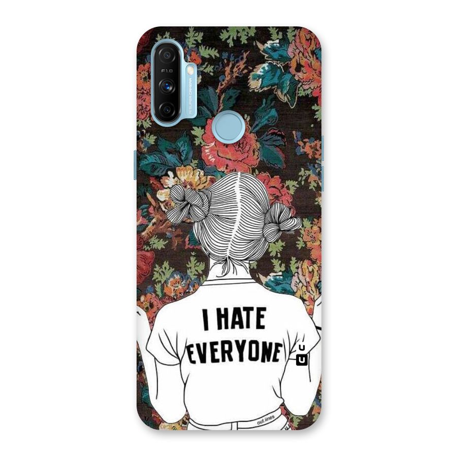 Hate Everyone Back Case for Realme Narzo 20A