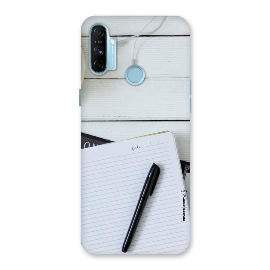 Headphones Notes Back Case for Realme Narzo 20A