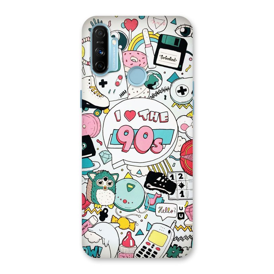 Heart 90s Back Case for Realme Narzo 20A