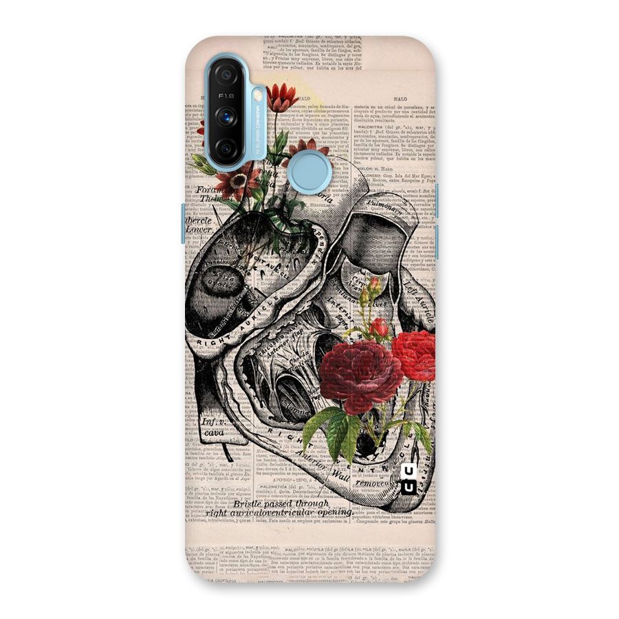 Heart Newspaper Back Case for Realme Narzo 20A