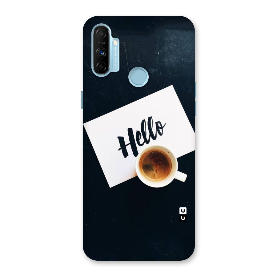 Hello Coffee Back Case for Realme Narzo 20A