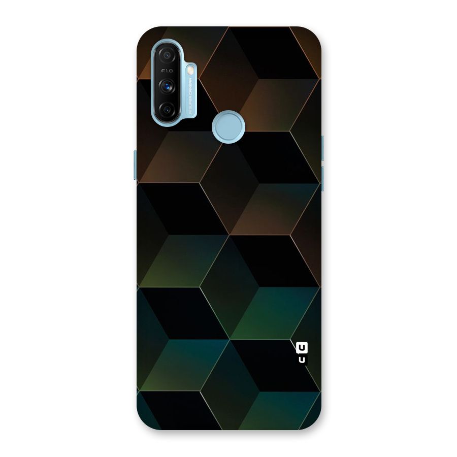 Hexagonal Design Back Case for Realme Narzo 20A