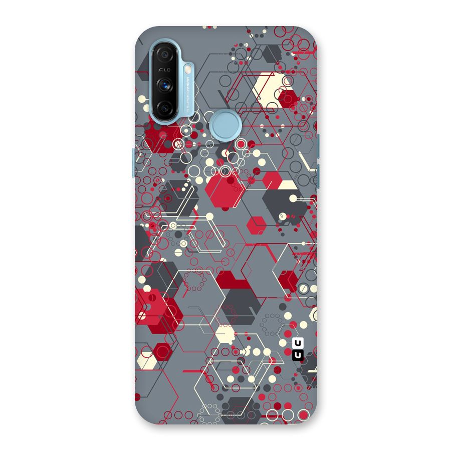 Hexagons Pattern Back Case for Realme Narzo 20A