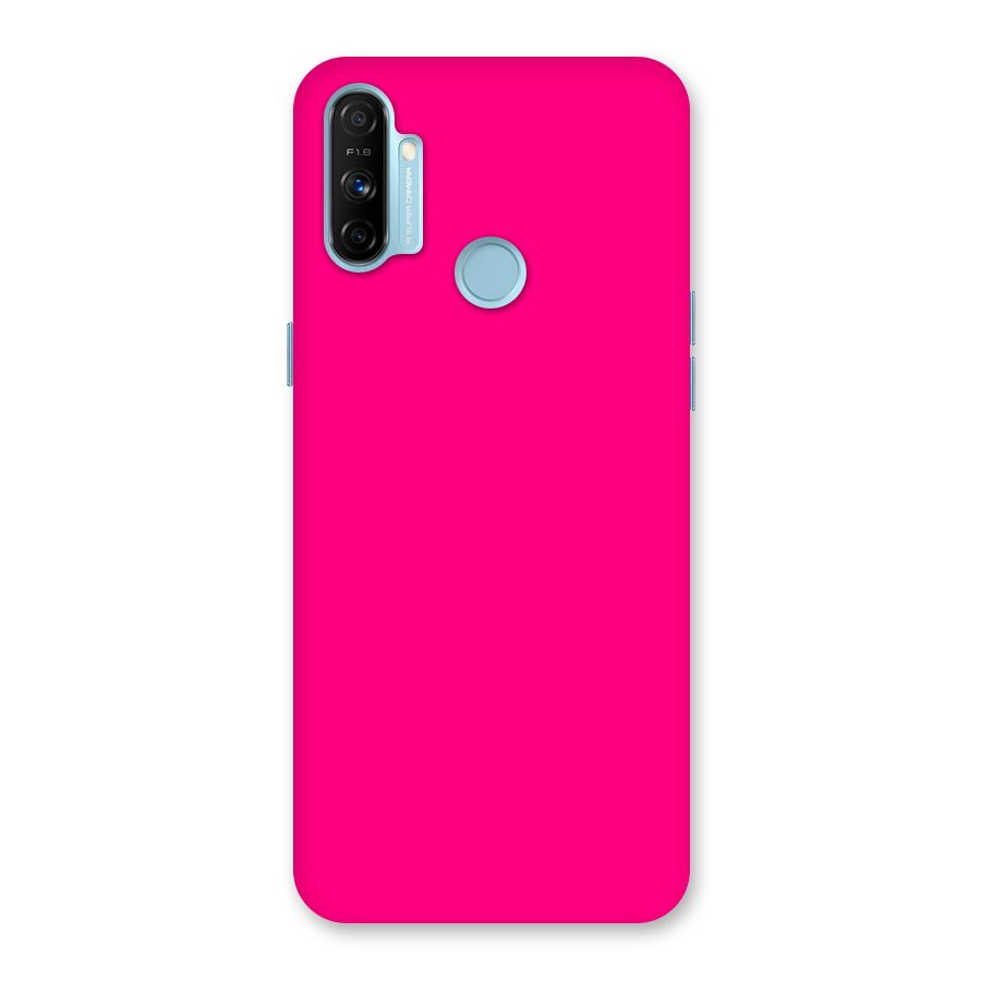 Hot Pink Back Case for Realme Narzo 20A