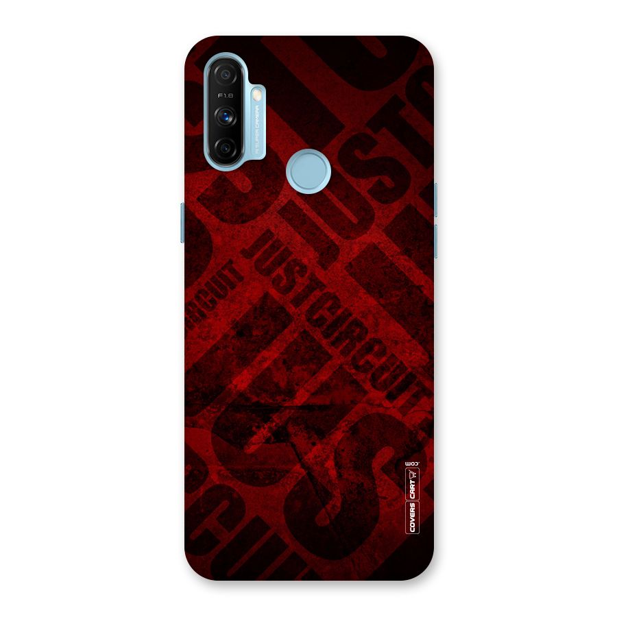 Just Circuit Back Case for Realme Narzo 20A