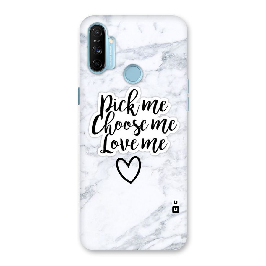 Just Me Back Case for Realme Narzo 20A