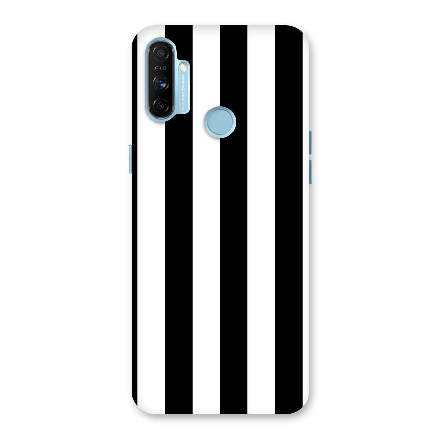 Lavish Black Stripes Back Case for Realme Narzo 20A