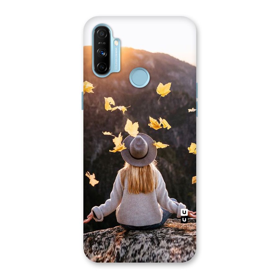 Leaf Rain Sunset Back Case for Realme Narzo 20A