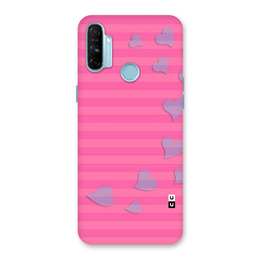 Light Heart Stripes Back Case for Realme Narzo 20A