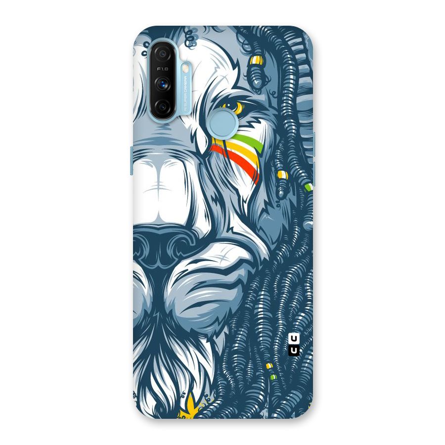 Lionic Face Back Case for Realme Narzo 20A