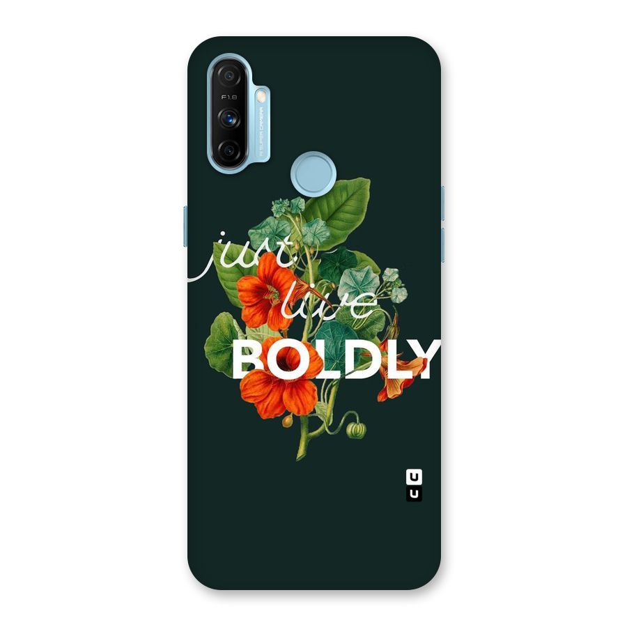 Live Boldly Back Case for Realme Narzo 20A