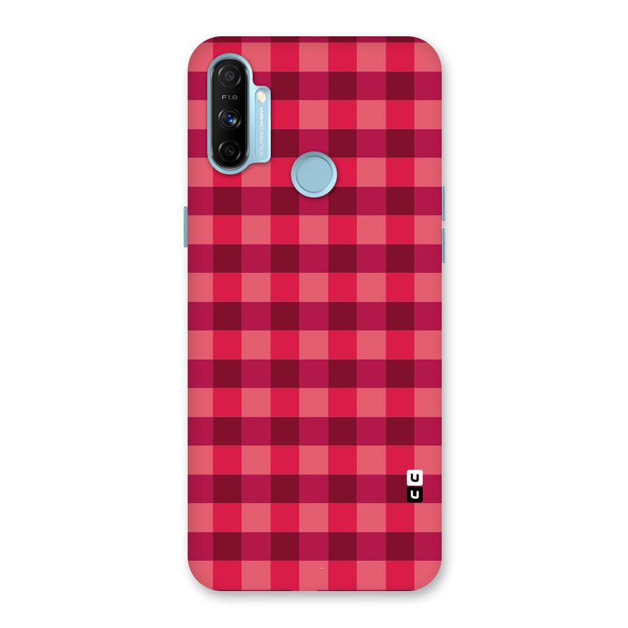Love Checks Back Case for Realme Narzo 20A