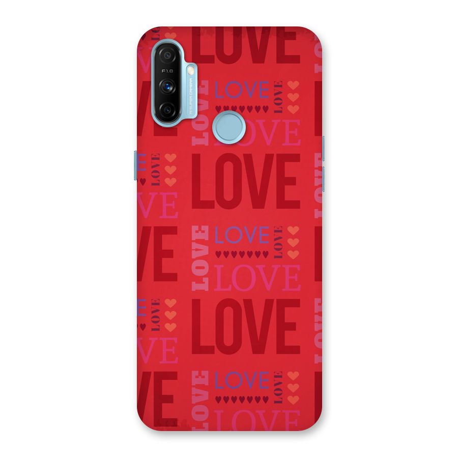 Love Pattern Back Case for Realme Narzo 20A