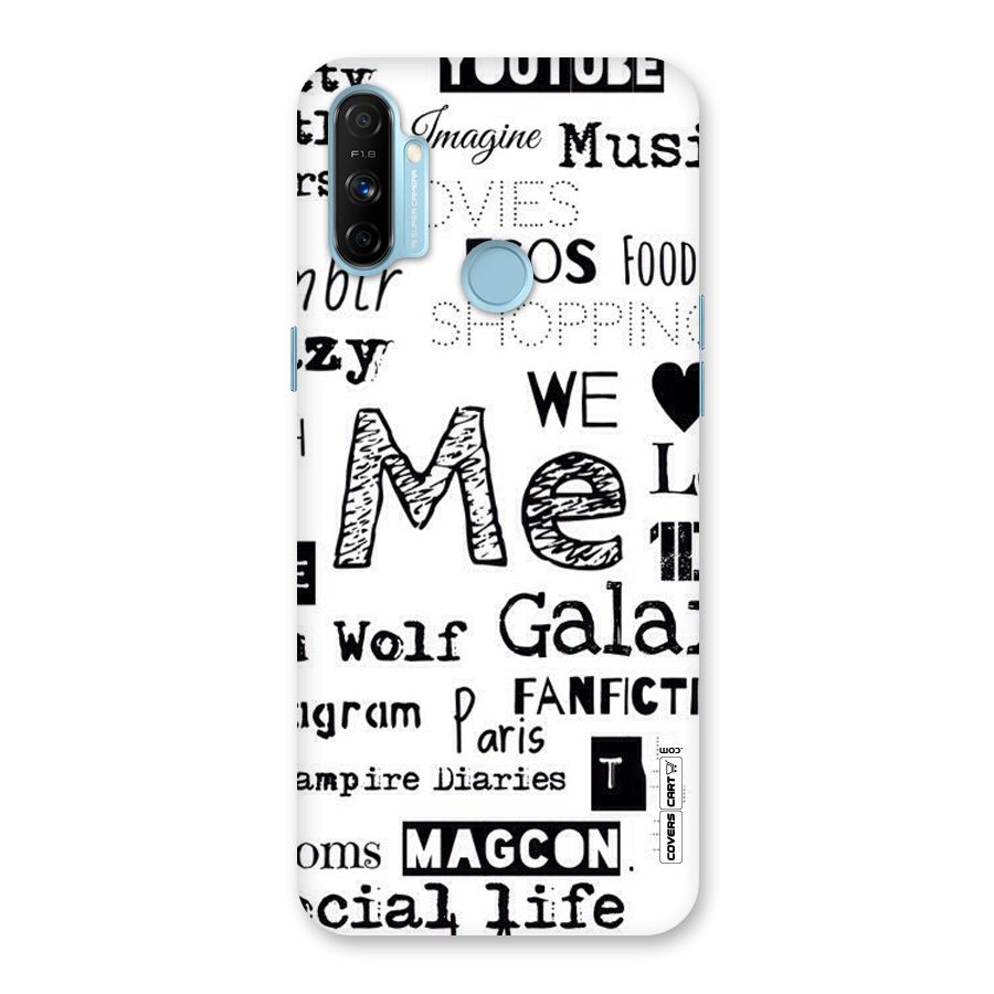 Love Things Back Case for Realme Narzo 20A