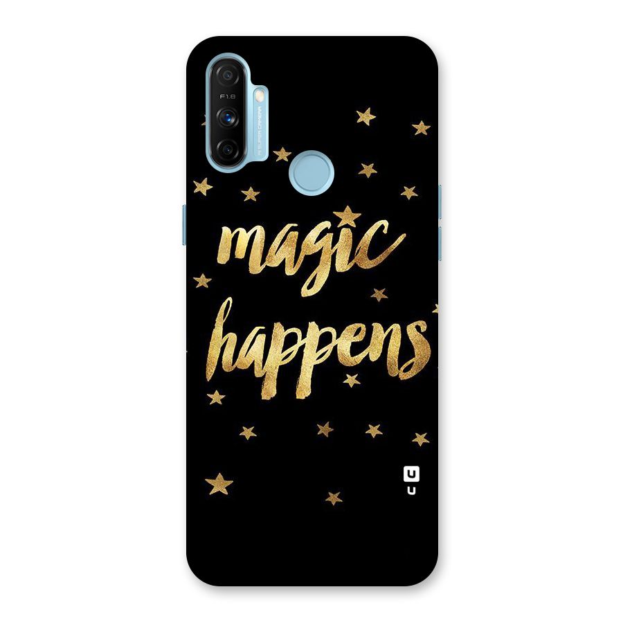 Magic Happens Back Case for Realme Narzo 20A