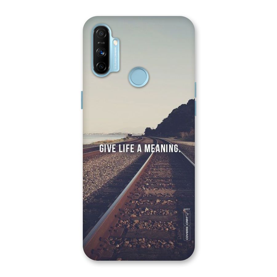 Meaning To Life Back Case for Realme Narzo 20A
