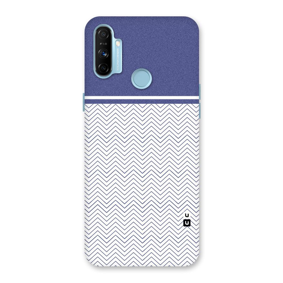 Melange Striped Pattern Back Case for Realme Narzo 20A